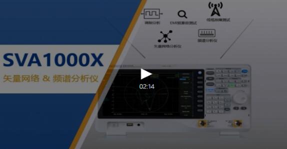 SVA1000X系列矢量網(wǎng)絡(luò)&頻譜分析儀